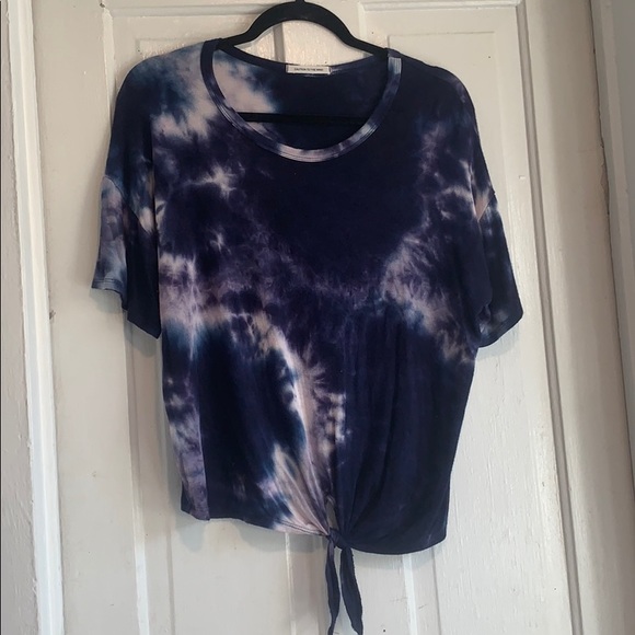Caution To The Wind Tops - Tie dye top